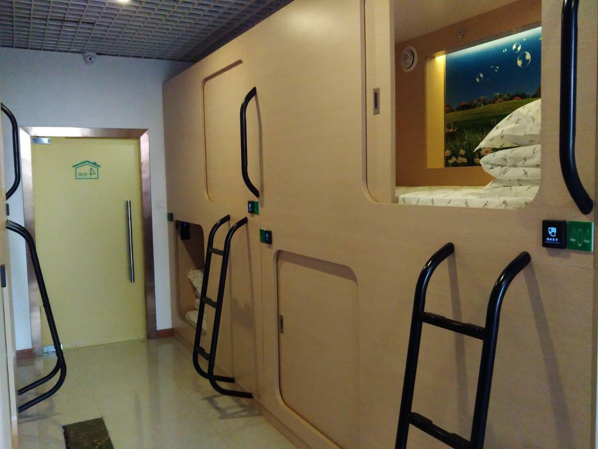 The Olive Tree Capsule Hostel Shenzhen Exterior photo